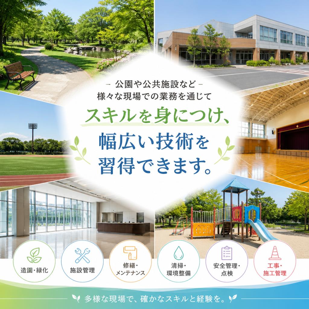 多彩な現場での経験が成長を促進