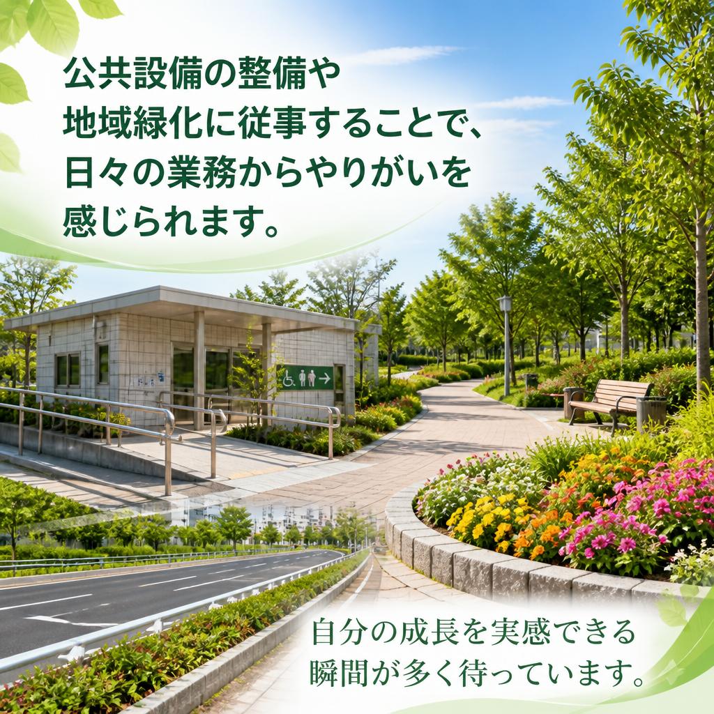やりがいある仕事と成長の実感
