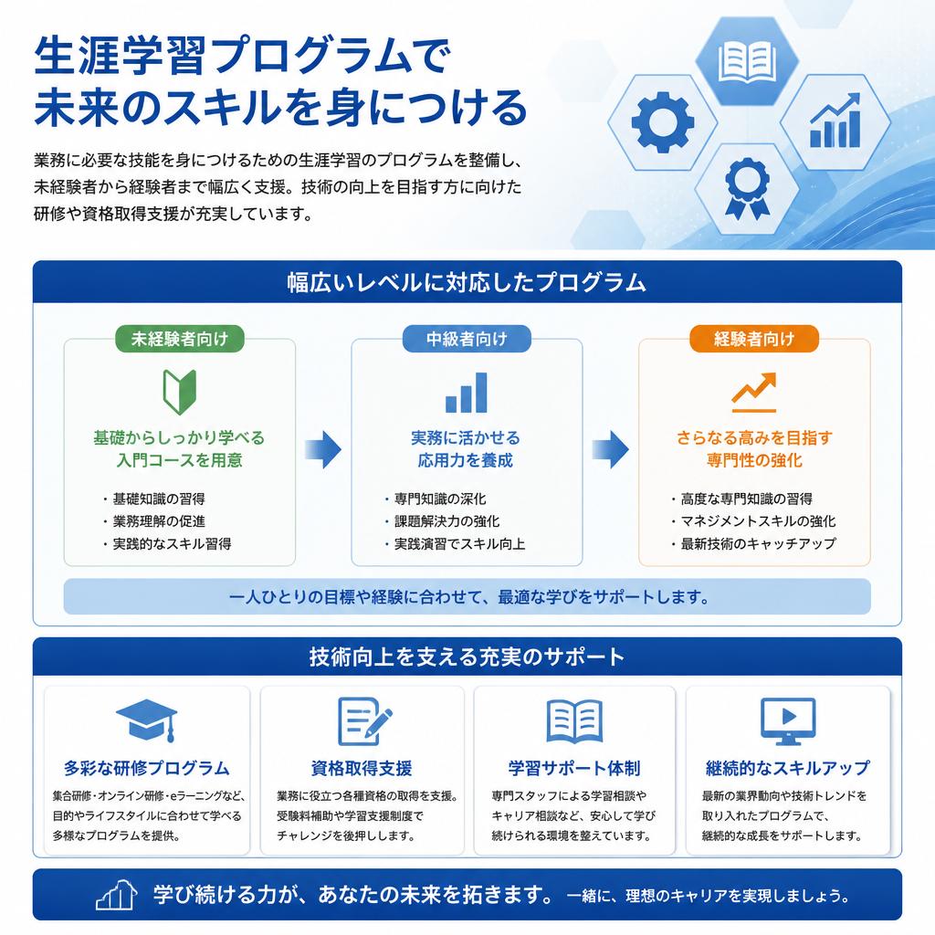 生涯学習を推進する教育制度