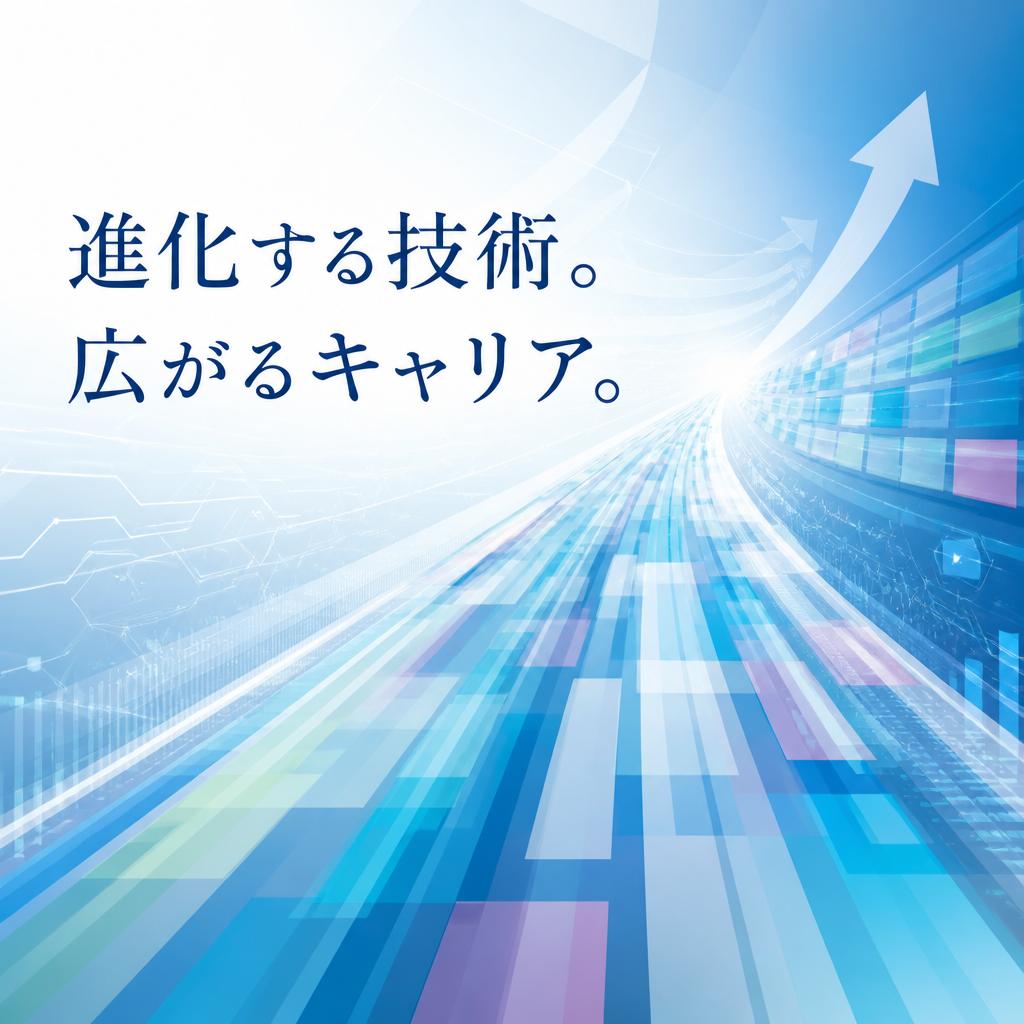進化する技術。広がるキャリア。