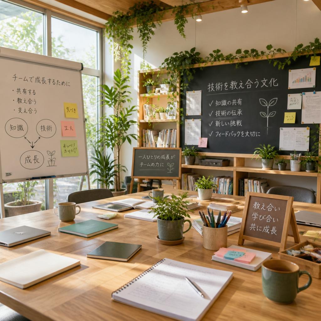 4. みんなで成長するチームワーク