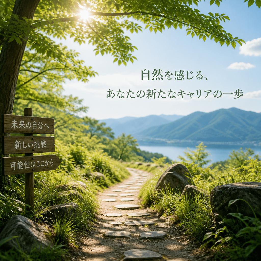 自然を感じる、あなたの新たなキャリアの一歩